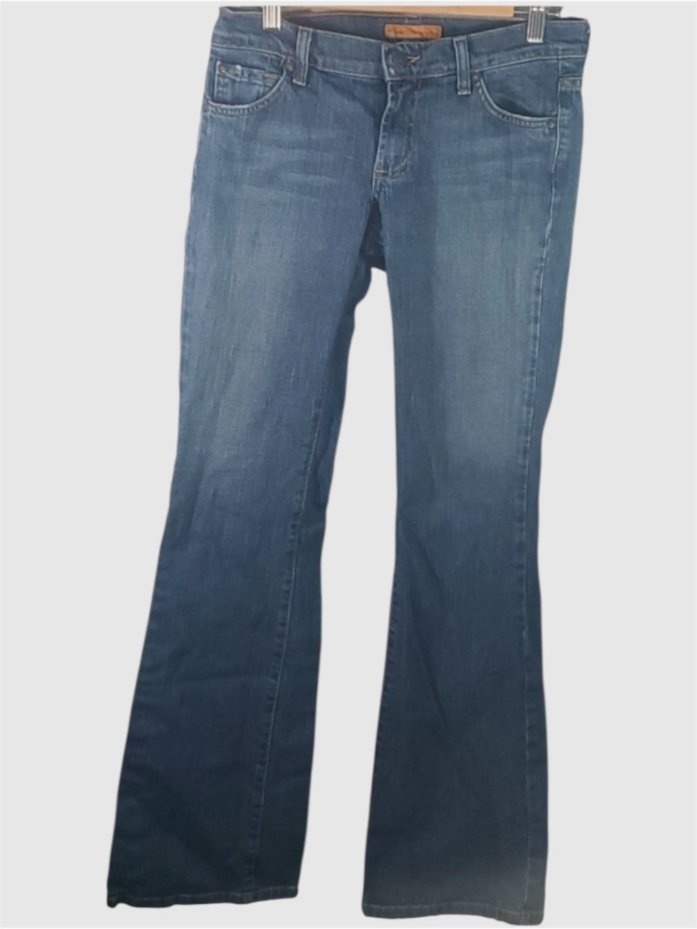 James Cured By Seun Jeans Womens Size 28 Size 6 Blue Boot Distressed Usa